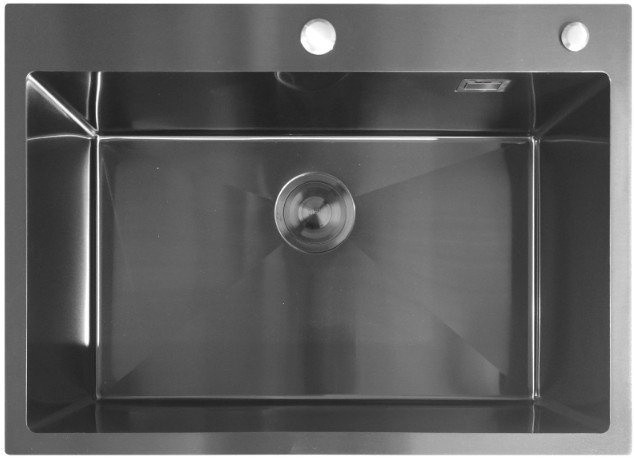 Кухонная мойка Stellar S6050NB-S1 (нано черный)