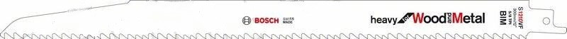 Пильное полотно для пилы Bosch S 1210 VF