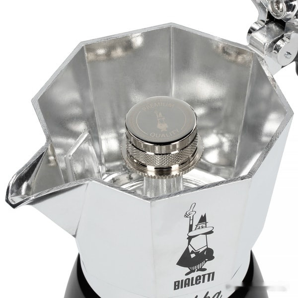 Гейзерная кофеварка Bialetti Brikka 2020 (4 порции, черный) Гейзерная кофеварка Bialetti Brikka 2020 (4 порции, черный)
