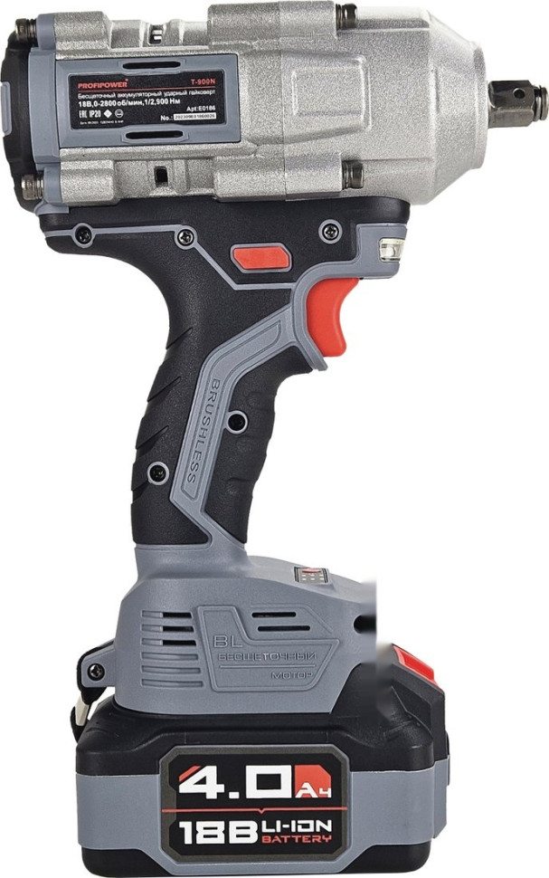 Гайковерт Profipower T-900N (с 1-им АКБ, кейс)