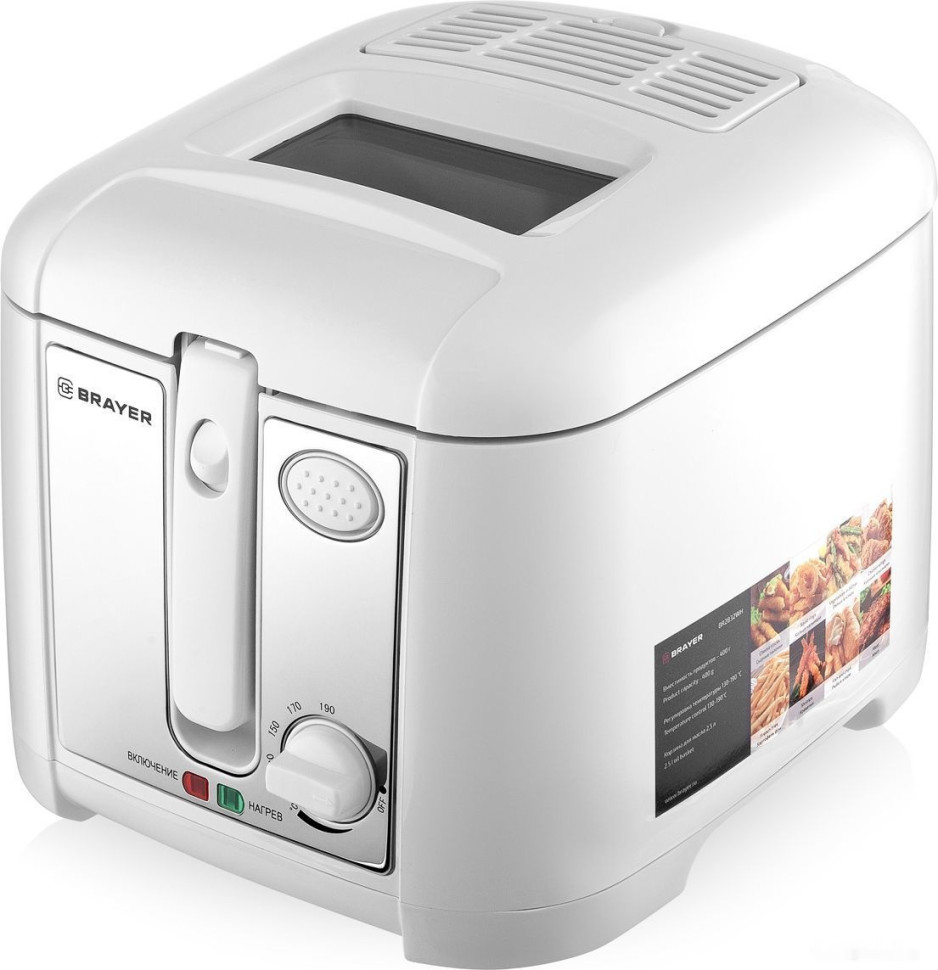 Фритюрница Brayer BR2832WH Фритюрница Brayer BR2832WH