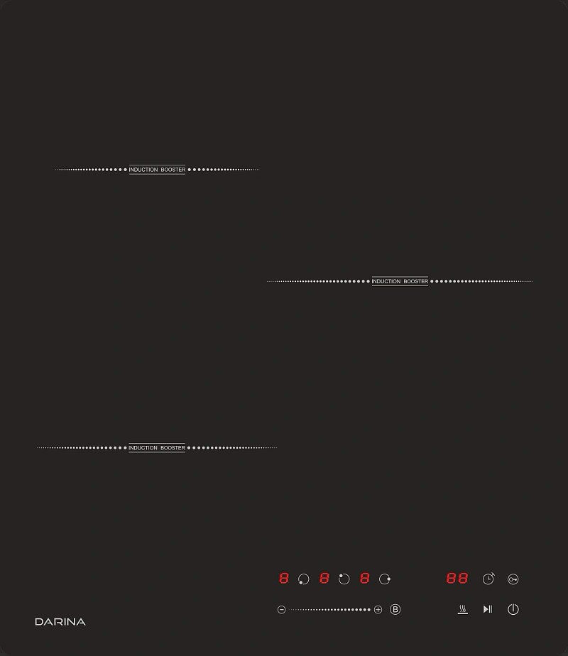 Варочная панель Darina 6P EI3302 B