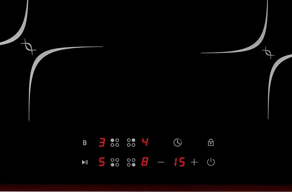 Варочная панель Krona Virgola 60 BL