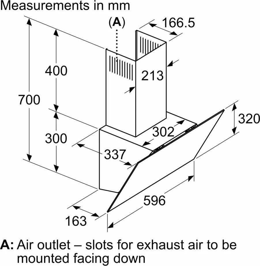 Вытяжка Bosch Serie 2 DWK64PJ60T Вытяжка Bosch Serie 2 DWK64PJ60T