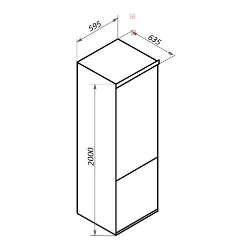 Холодильник Maunfeld MFF200NFW Холодильник Maunfeld MFF200NFW