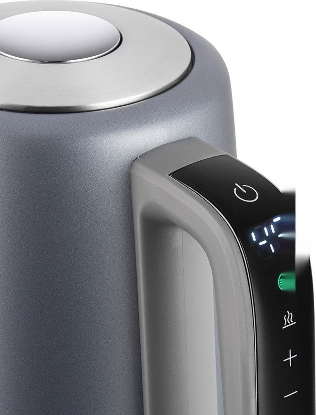 Электрический чайник Redmond KM238 (серо-голубой)