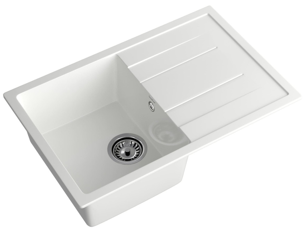 Кухонная мойка GranFest Quadro GF-Q780L (иней) Кухонная мойка GranFest Quadro GF-Q780L (иней)