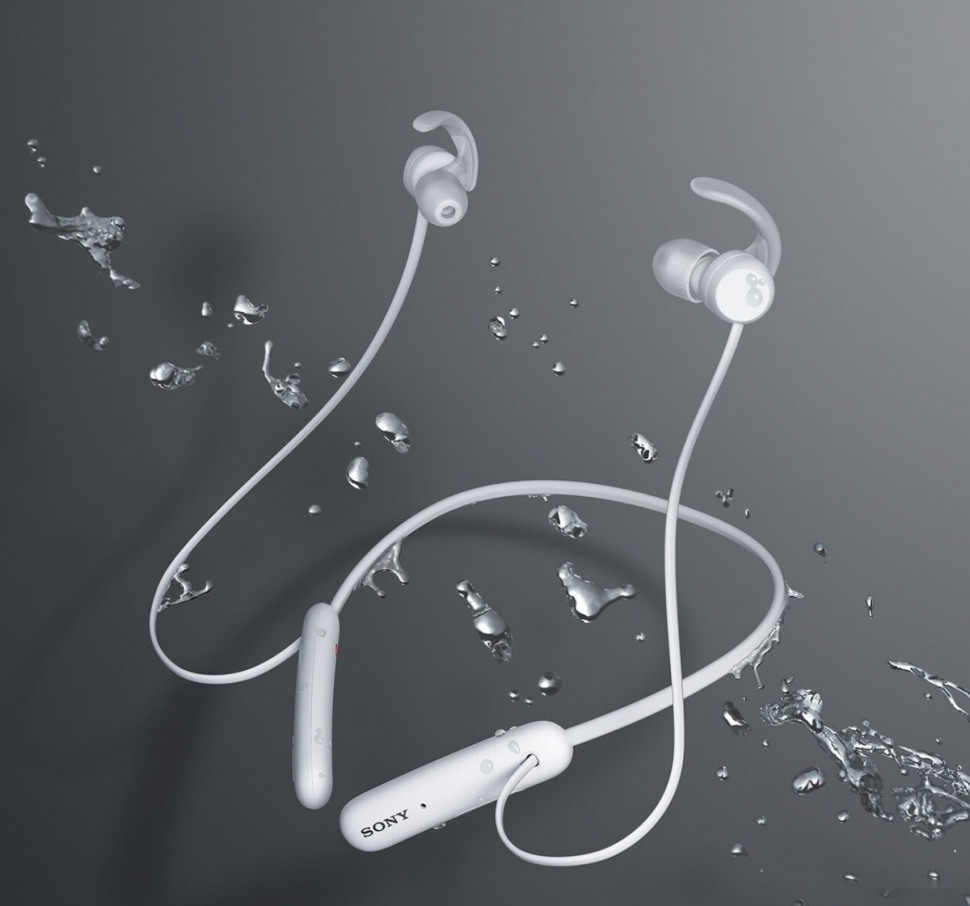 Наушники Sony WI-SP510 (белый)