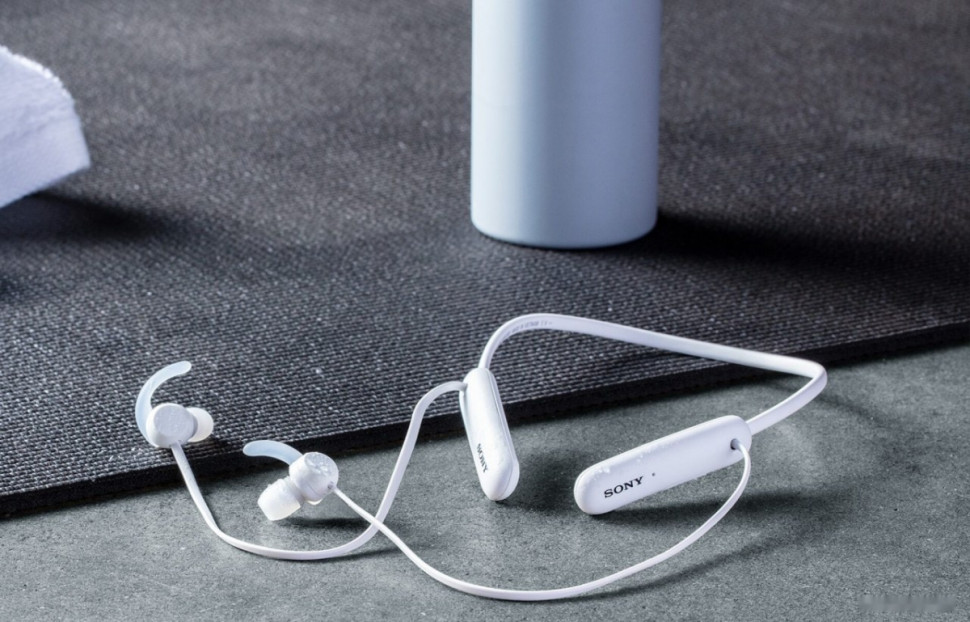 Наушники Sony WI-SP510 (белый)