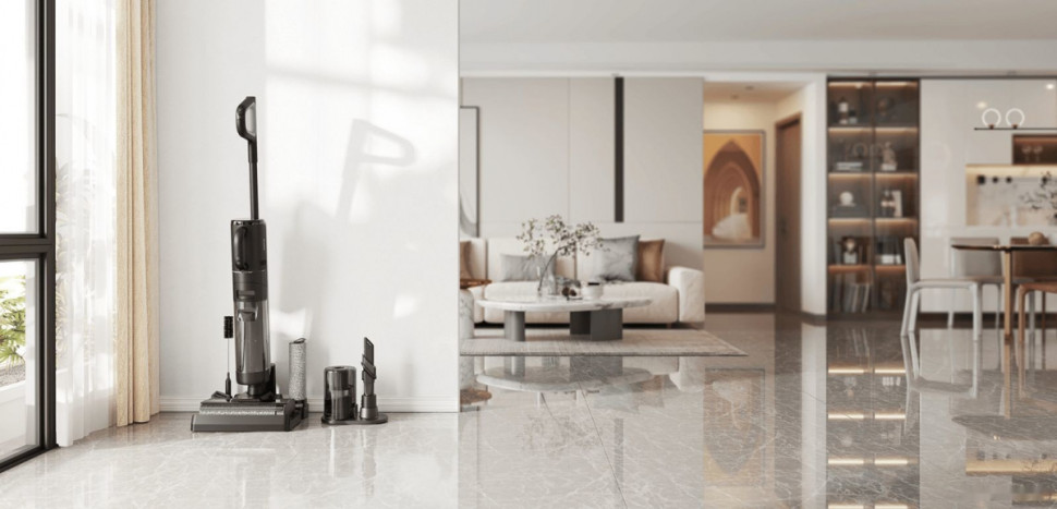 Вертикальный пылесос с влажной уборкой Dreame M12 (международная версия) Вертикальный пылесос с влажной уборкой Dreame M12 (международная версия)