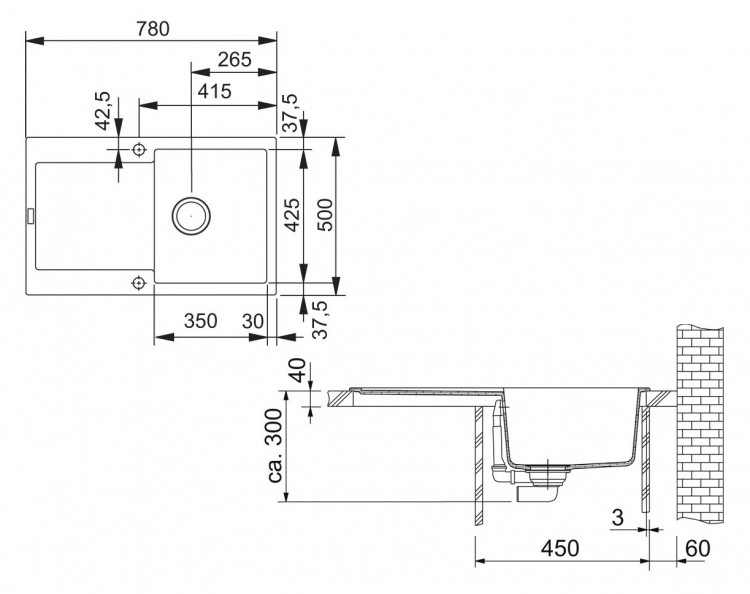 Кухонная мойка Franke Maris MRG 611 D (бежевый) Кухонная мойка Franke Maris MRG 611 D (бежевый)