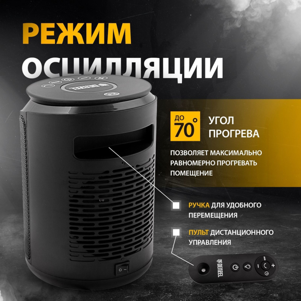 Тепловентилятор Denzel DTFC-2000