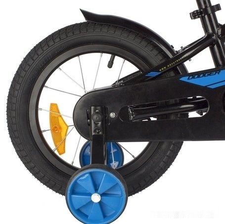 Детский велосипед Novatrack Dodger 14 (черный, 2024) Детский велосипед Novatrack Dodger 14 (черный, 2024)