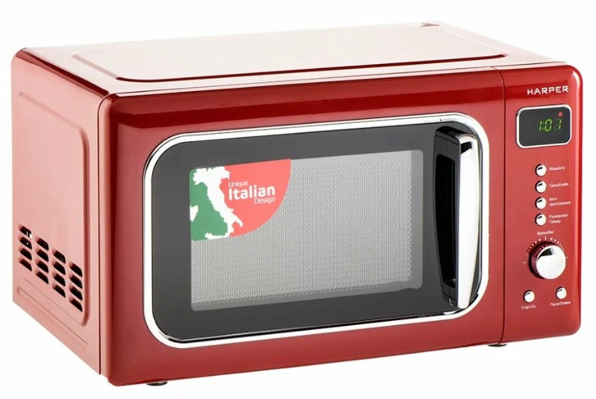 Микроволновая печь HARPER HMW-20ST04 (красный)