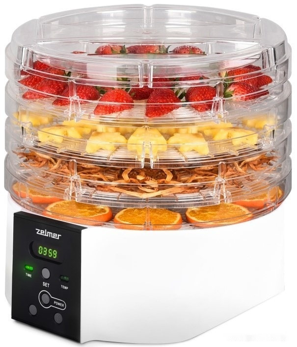 Сушилка для овощей и фруктов Zelmer ZFD1005 Сушилка для овощей и фруктов Zelmer ZFD1005