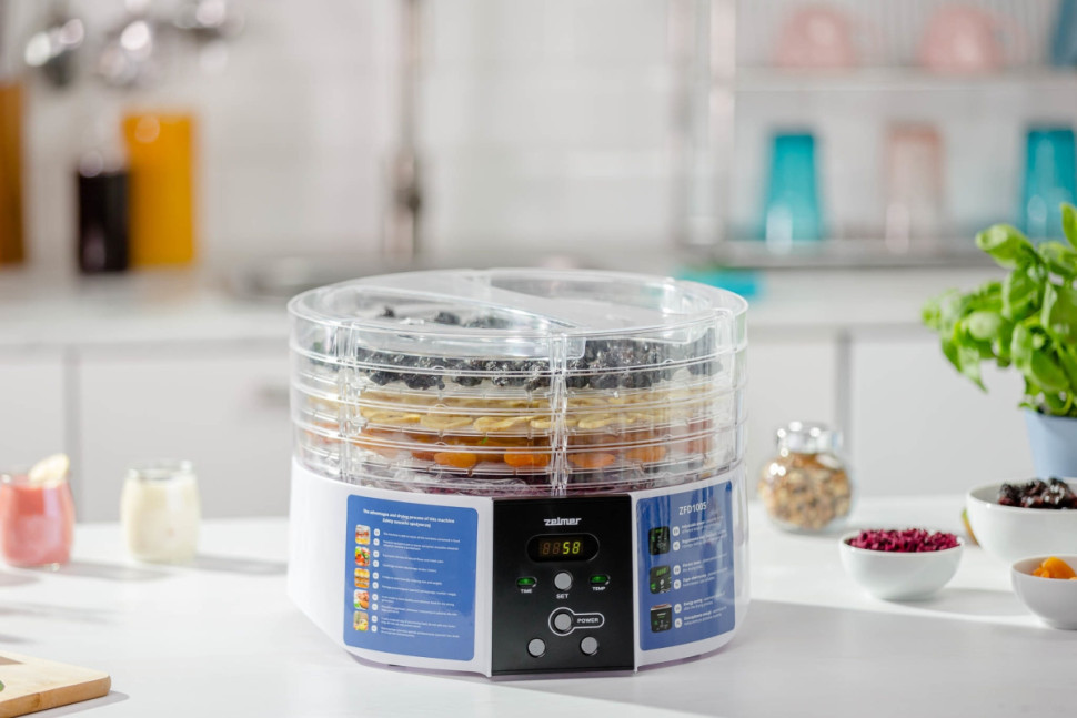Сушилка для овощей и фруктов Zelmer ZFD1005 Сушилка для овощей и фруктов Zelmer ZFD1005