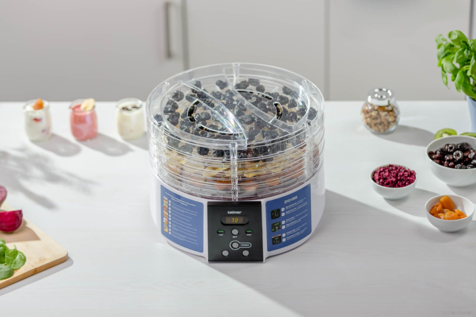 Сушилка для овощей и фруктов Zelmer ZFD1005 Сушилка для овощей и фруктов Zelmer ZFD1005