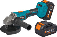 Угловая шлифмашина BORT BWS-21LI (с 2-мя АКБ, кейс)