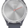 Гибридные умные часы Garmin Vivomove 3S (серебристый/синий)