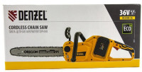 Аккумуляторная цепная пила Denzel RCS400-36 (58610)