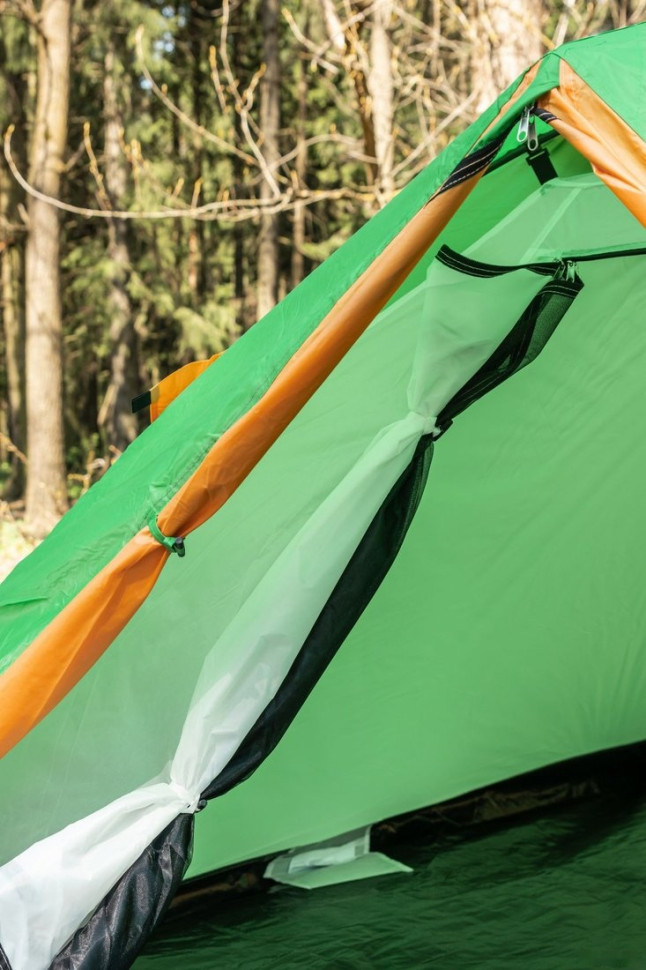 Палатка Sundays ZC-TT009-3P v2 (зеленый/желтый) Палатка Sundays ZC-TT009-3P v2 (зеленый/желтый)