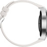 Умные часы Huawei Watch 5 42 мм (серебристый, с белым силиконовым ремешком, международная версия)
