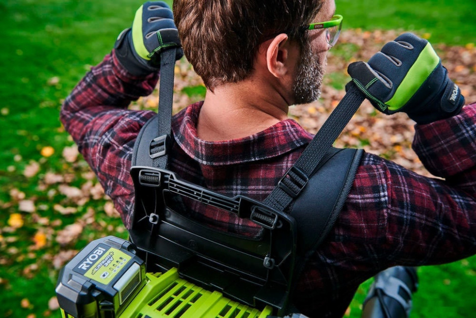 Ранцевая воздуходувка Ryobi RY36BPXA-0 (без АКБ) Ранцевая воздуходувка Ryobi RY36BPXA-0 (без АКБ)