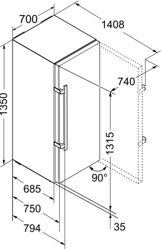 Морозильная камера Liebherr GN 3835 Comfort Морозильная камера Liebherr GN 3835 Comfort