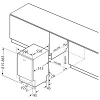 Посудомоечная машина Krona DELIA 60 BI