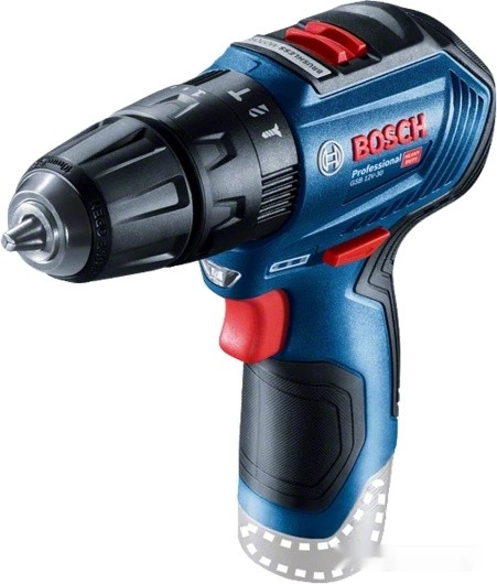 Ударная дрель-шуруповерт Bosch GSB 12V-30 Professional 06019G9102 (без АКБ)