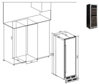 Винный шкаф Temptech E1000DX
