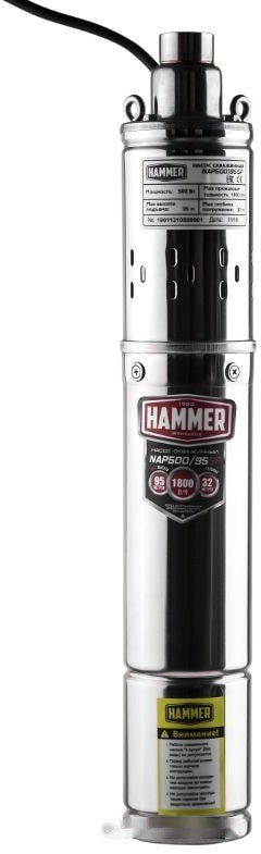 Скважинный насос Hammer NAP500/95SP Скважинный насос Hammer NAP500/95SP