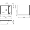Кухонная мойка Granula 6002 (Алюминиум) Кухонная мойка Granula 6002 (Алюминиум)