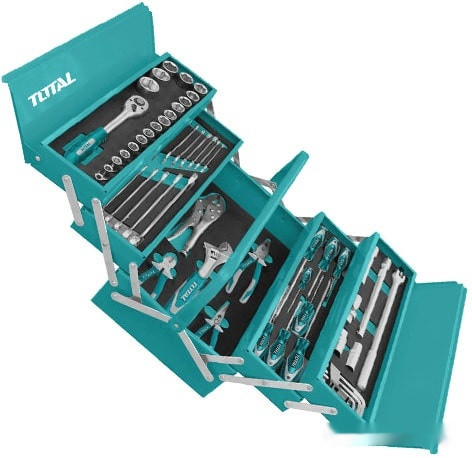 Универсальный набор инструментов Total THTCS12591 (59 предметов) Универсальный набор инструментов Total THTCS12591 (59 предметов)