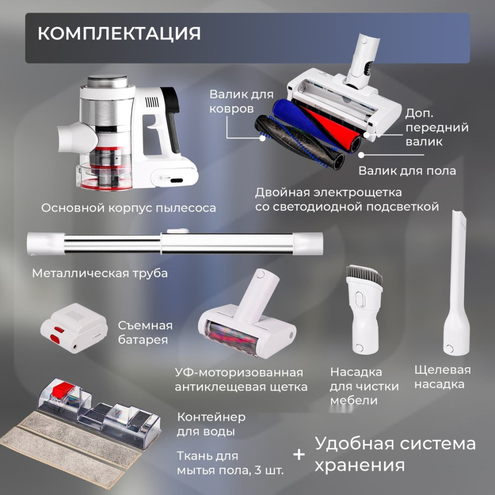 Пылесос Evolution Smart Clean VCF2613UV Wet and Dry Пылесос Evolution Smart Clean VCF2613UV Wet and Dry