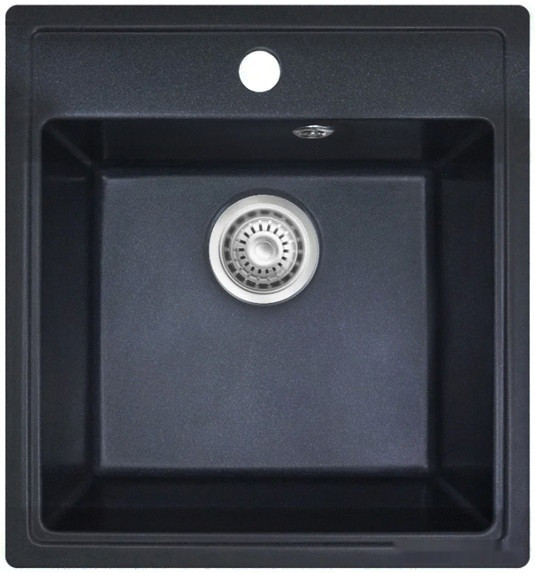 Кухонная мойка Granrus GR-460 (черный)