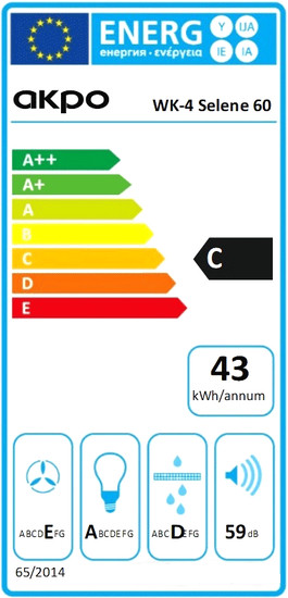 Вытяжка AKPO Selene eco 60 WK-4 (черный)