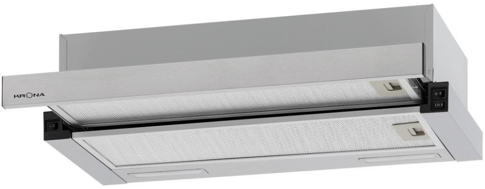 Вытяжка Krona Gerda 600 PB T КА-00008450 (нержавеющая сталь)