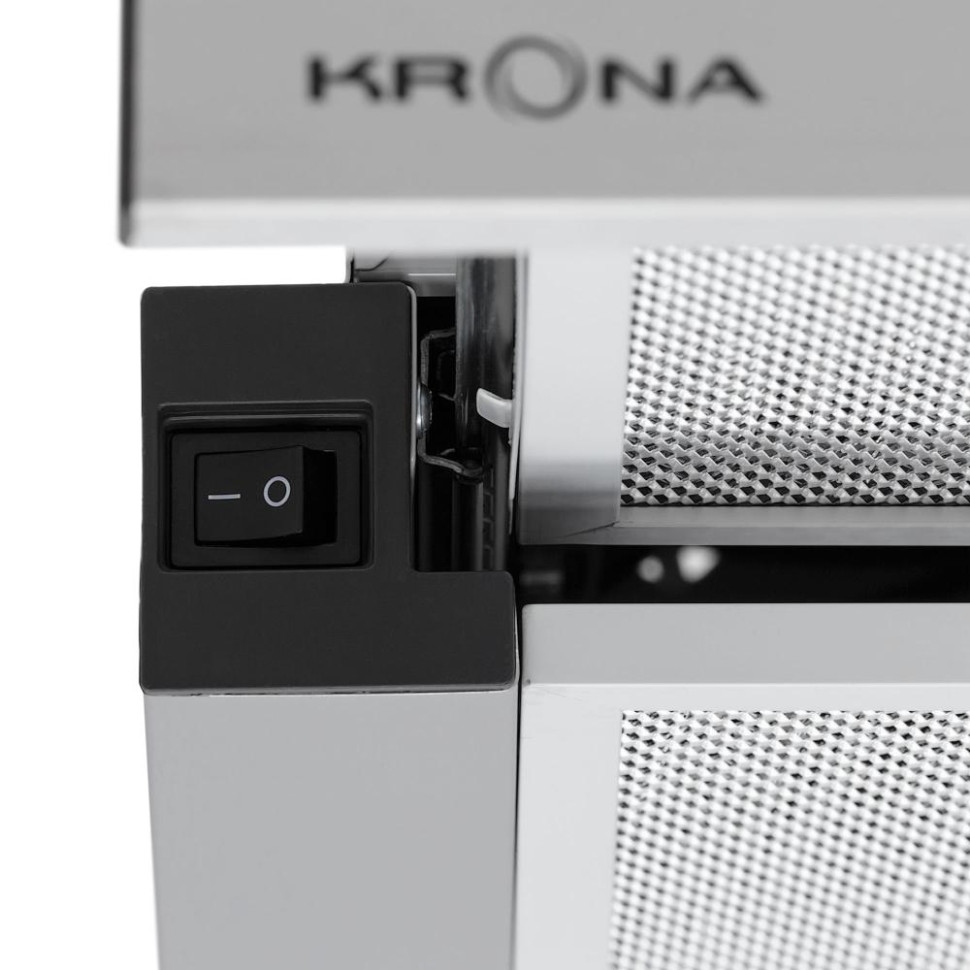 Вытяжка Krona Gerda 600 PB T КА-00008450 (нержавеющая сталь)