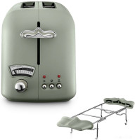 Тостер Delonghi Argento Flora CT021.GR