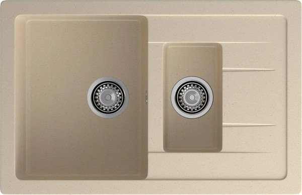Кухонная мойка GranFest GF-Q775KL (кашемир)