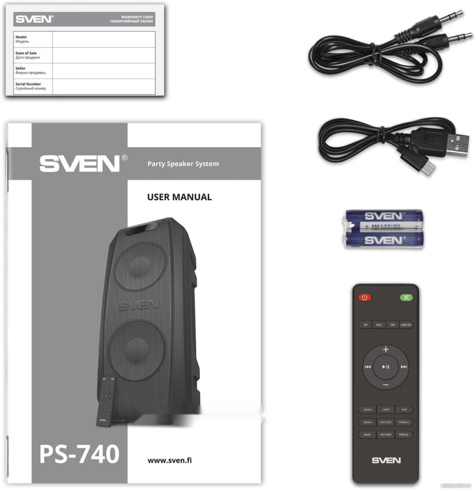 Патибокс Sven PS-740 Патибокс Sven PS-740