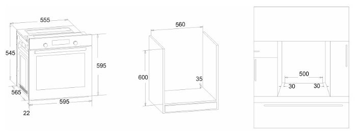 Духовой шкаф Simfer B6EL18017 Духовой шкаф Simfer B6EL18017