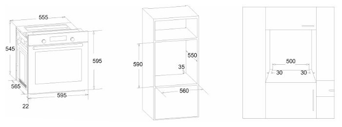 Духовой шкаф Simfer B6EL18017 Духовой шкаф Simfer B6EL18017