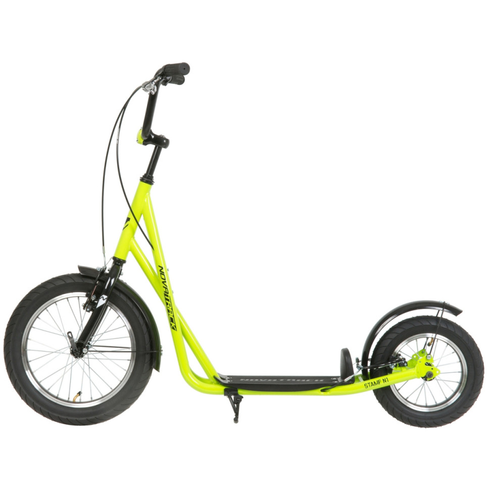 Самокат Novatrack City Line 16 (лайм, 2020) Самокат Novatrack City Line 16 (лайм, 2020)