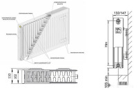 Радиатор Лемакс Valve Compact 22 200x800