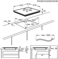 Варочная панель AEG IKB64301XB (Black)
