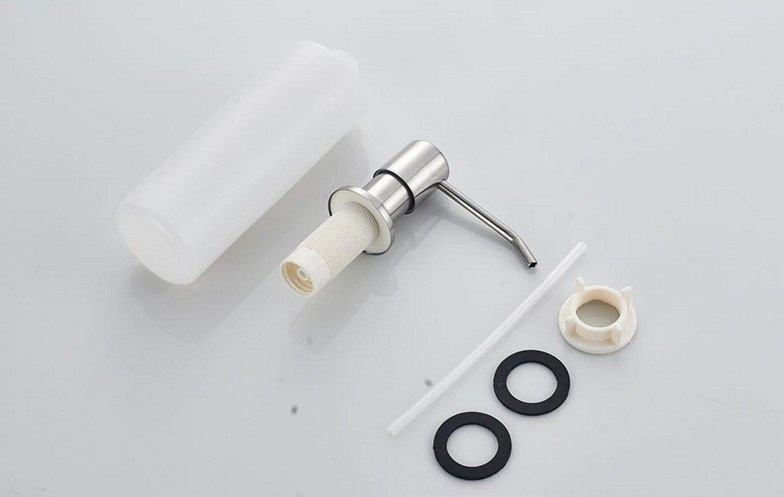 Кухонная мойка БелЭворс Со смесителем и дозатором Styl L + L74004-9 + L405-1 (серый/сатин) Кухонная мойка БелЭворс Со смесителем и дозатором Styl L + L74004-9 + L405-1 (серый/сатин)