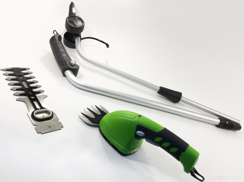 Кусторез + ножницы Greenworks 1600207 (с АКБ) Кусторез + ножницы Greenworks 1600207 (с АКБ)