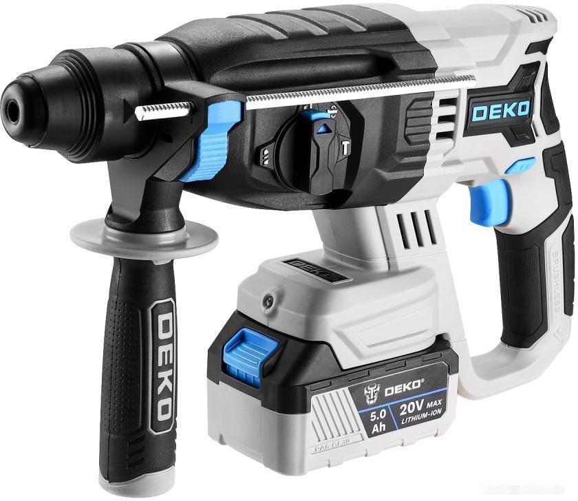 Перфоратор Deko DKCH20FU-Li SET (с 2-мя АКБ, кейс, оснастка) Перфоратор Deko DKCH20FU-Li SET (с 2-мя АКБ, кейс, оснастка)